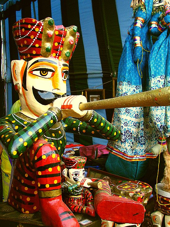 Artwork at Kota Dashehra Fair