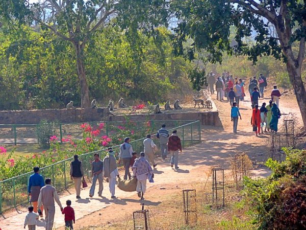 Way to Ganesh Temple